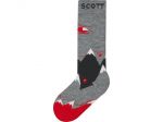 носки зимние SCOTT дет MOUNT. FUN сер/кра S
